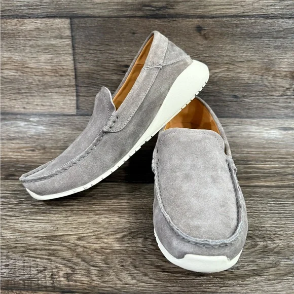 OluKai Ka'a Loafer Slip on Shoes Men's Size 10 Grey‎ New - Picture 7 of 9